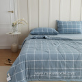 Embroidery Quilt Cover 100% Cotton 4pcs Bedding Sets